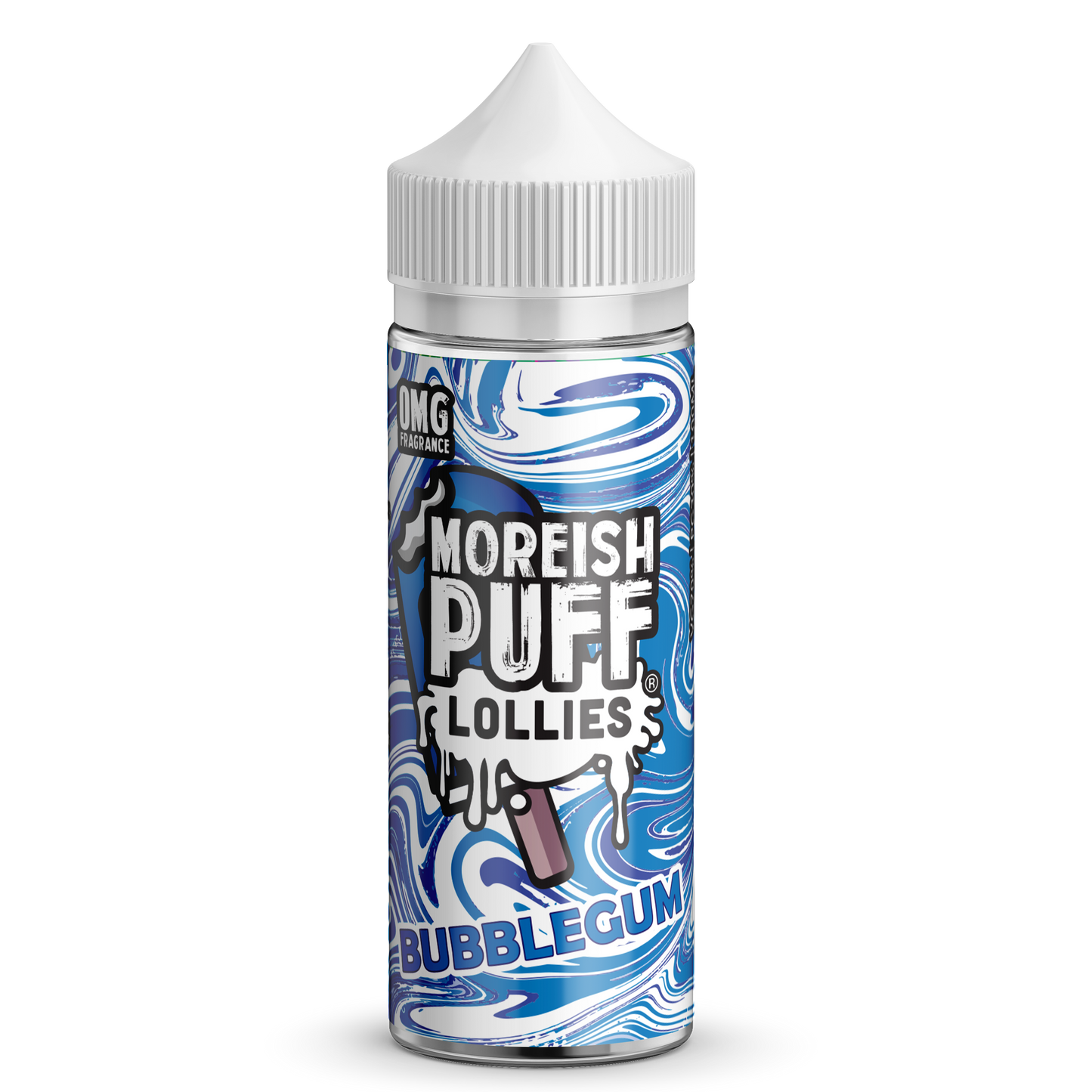 Moreish Puff Lollies Bubblegum 100ml Shortfill