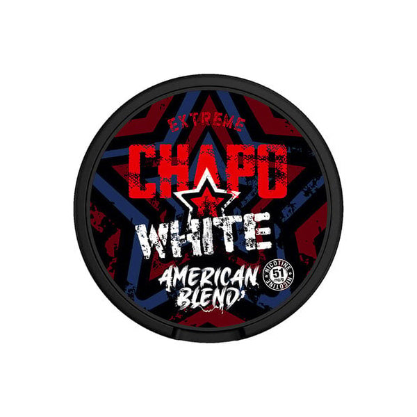 American Blend Chapo White Nicotine Pouches