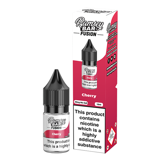 Ramsey Bar Fusion V2 Cherry 10ml Nic Salt