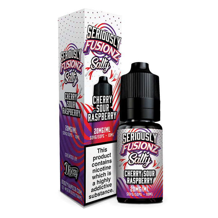 Seriously Fusionz Cherry Sour Raspberry 10ml Nic Salt