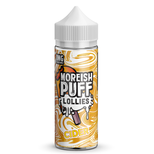 Moreish Puff Lollies Cider 100ml Shortfill