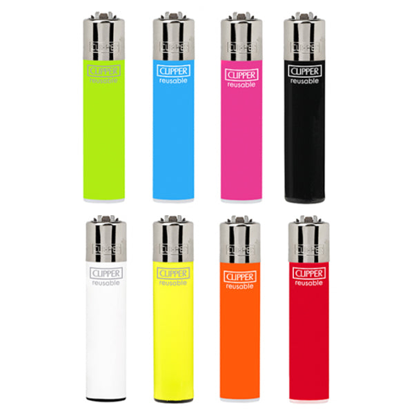 Clipper Flint Lighters (Solid)