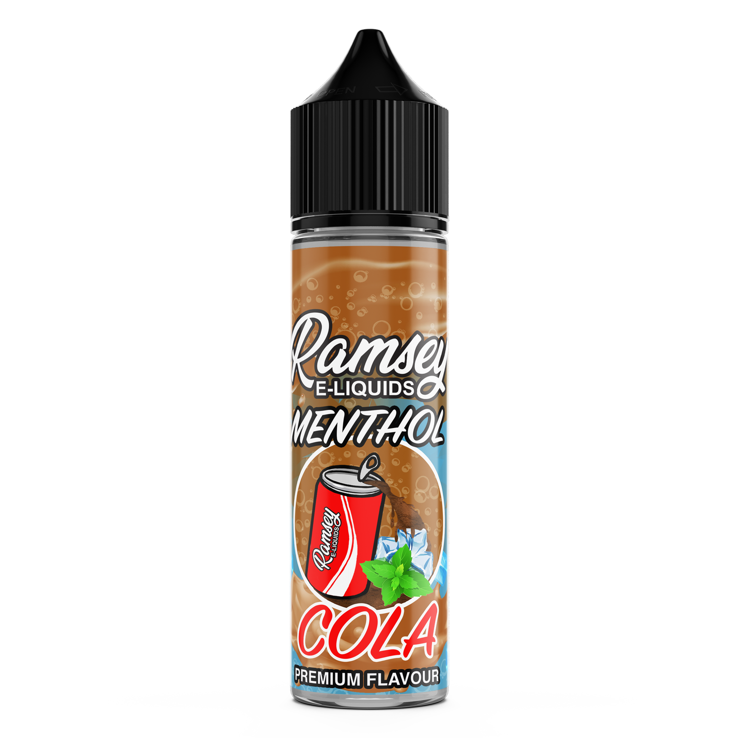 Ramsey E-Liquids Menthol Cola 50ml Shortfill