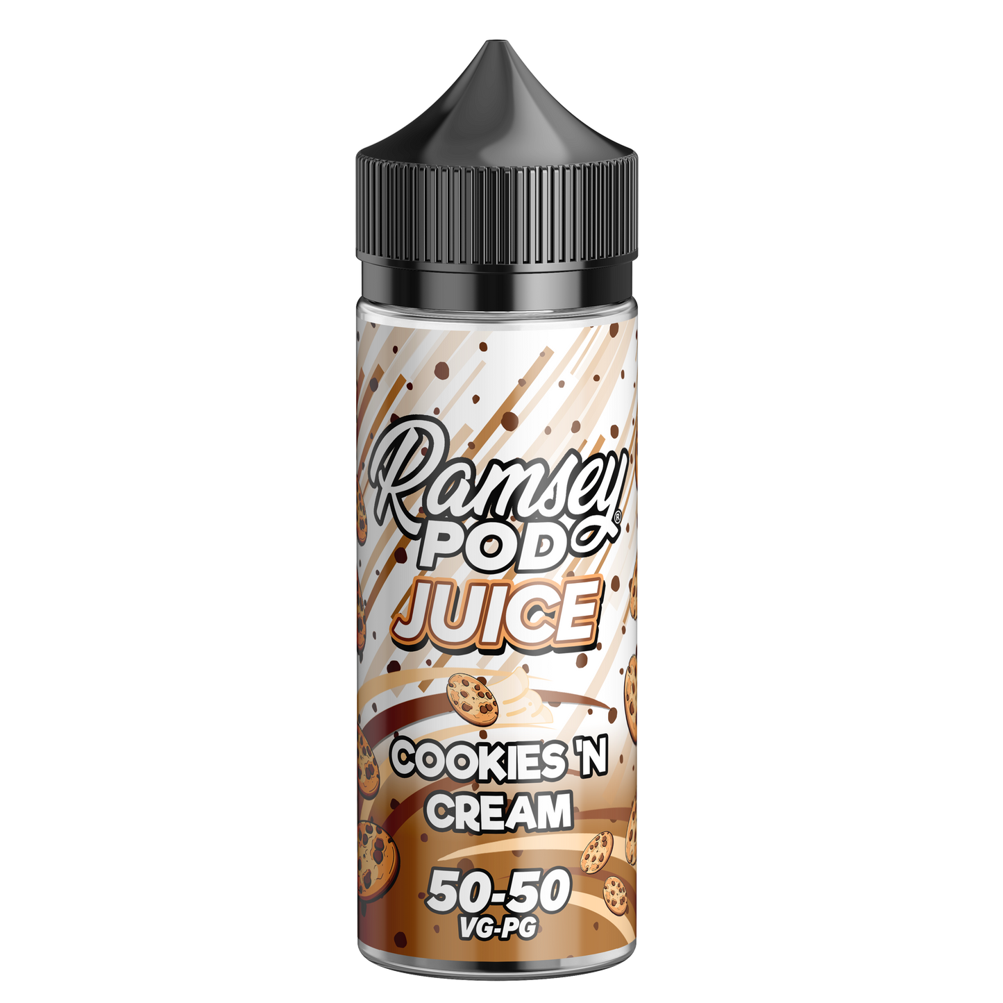 Ramsey Pod Juice Cookies 'N Cream 100ml Shortfill