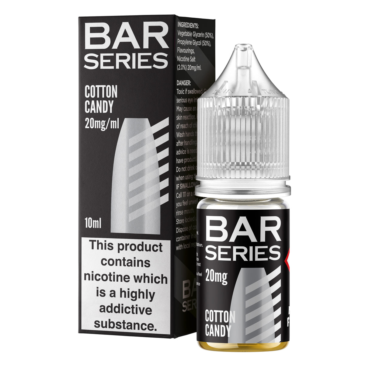 Bar Series Cotton Candy 10ml Nic Salt