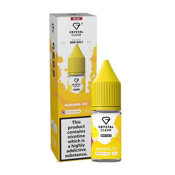 Banana Ice Nic Salt by Crystal Clear - Nic Salts UK