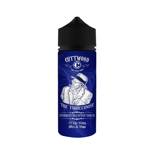 Cuttwood The Tobacconist Strawberry Milk 100ml Shortfill