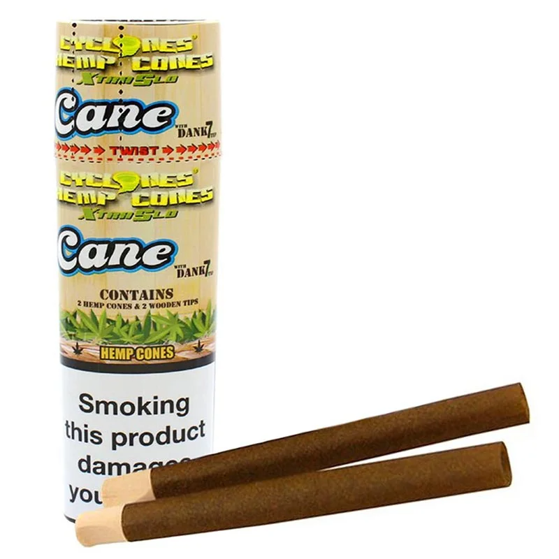 Cyclones XtraSlo Sugar Cane Hemp Blunt Cones