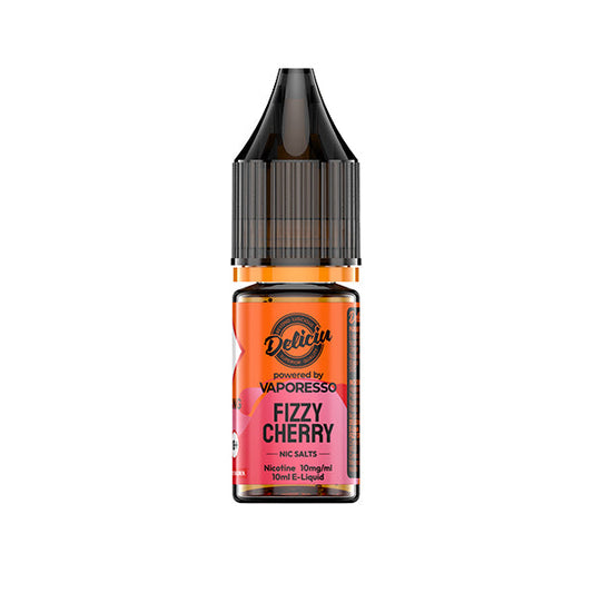 Fizzy Cherry Nic Salt by Deliciu 10mg - Nic Salts UK