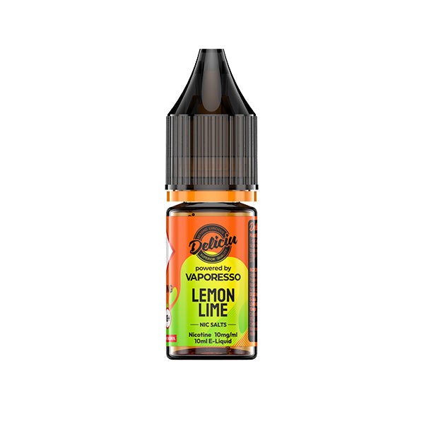 Lemon Lime Nic Salt by Deliciu 10mg - Nic Salts UK