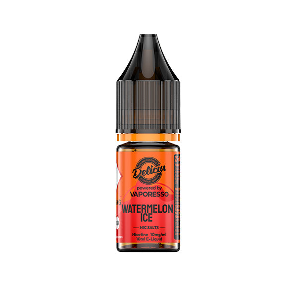 Watermelon Ice Nic Salt by Deliciu 10mg - Nic Salts UK