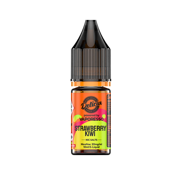 Strawberry Kiwi Nic Salt by Deliciu 20mg - Nic Salts UK