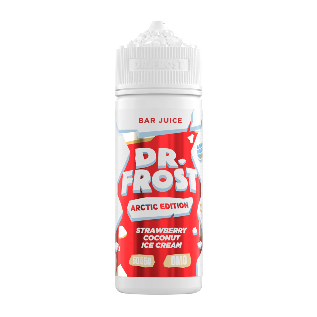 Dr Frost Arctic Strawberry Coconut Ice Cream 100ml Shortfill