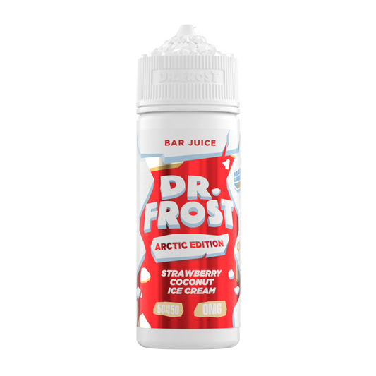 Dr Frost Arctic Strawberry Coconut Ice Cream 100ml Shortfill