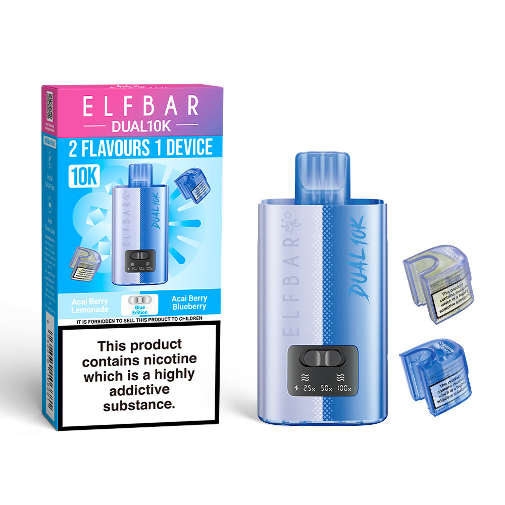 Elf Bar Dual 10k Disposable Vape Kit