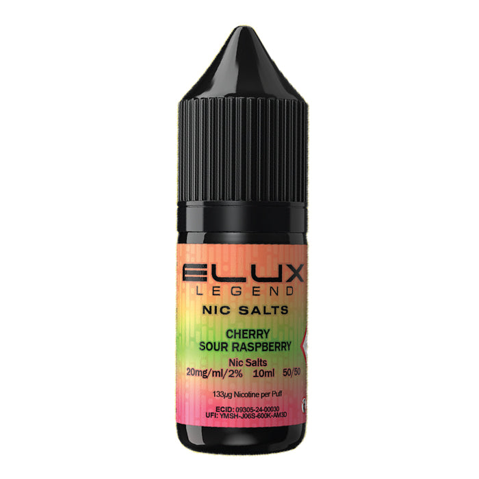 Elux Legend Cherry Sour Raspberry 10ml Nic Salt