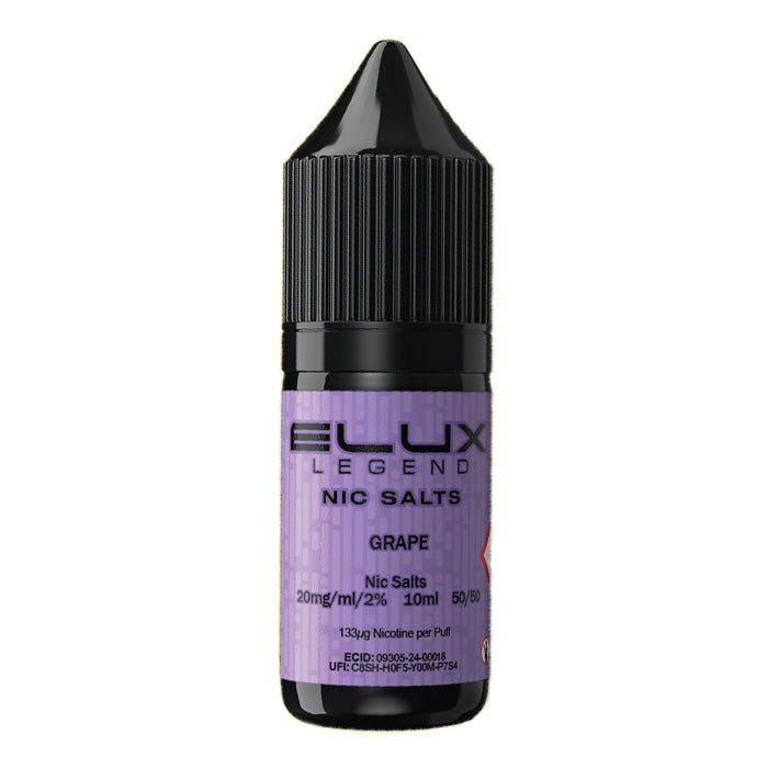 Elux Legend Grape 10ml Nic Salt