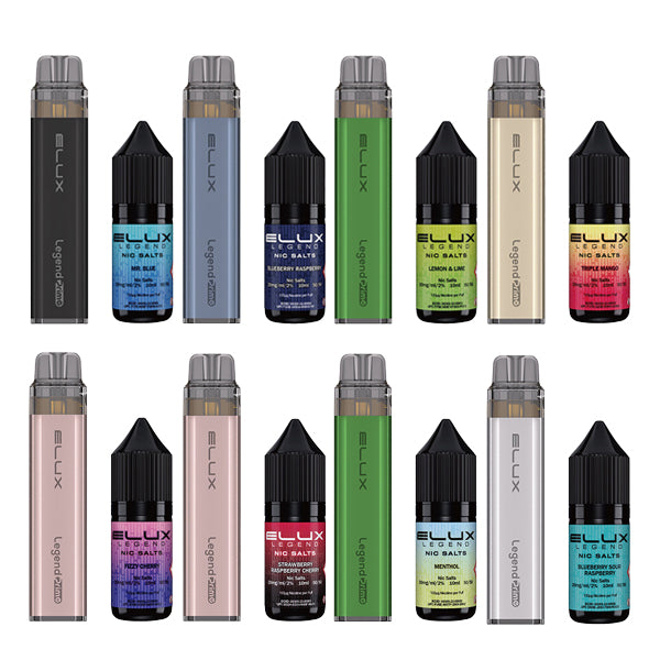 Elux Legend Prime 5000 Refillable Vape Kit – Rechargeable & Versatile ...