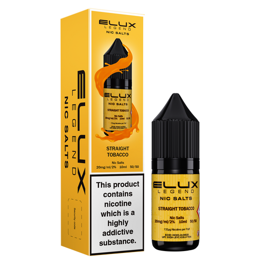 Elux Legend Straight Tobacco 10ml Nic Salt