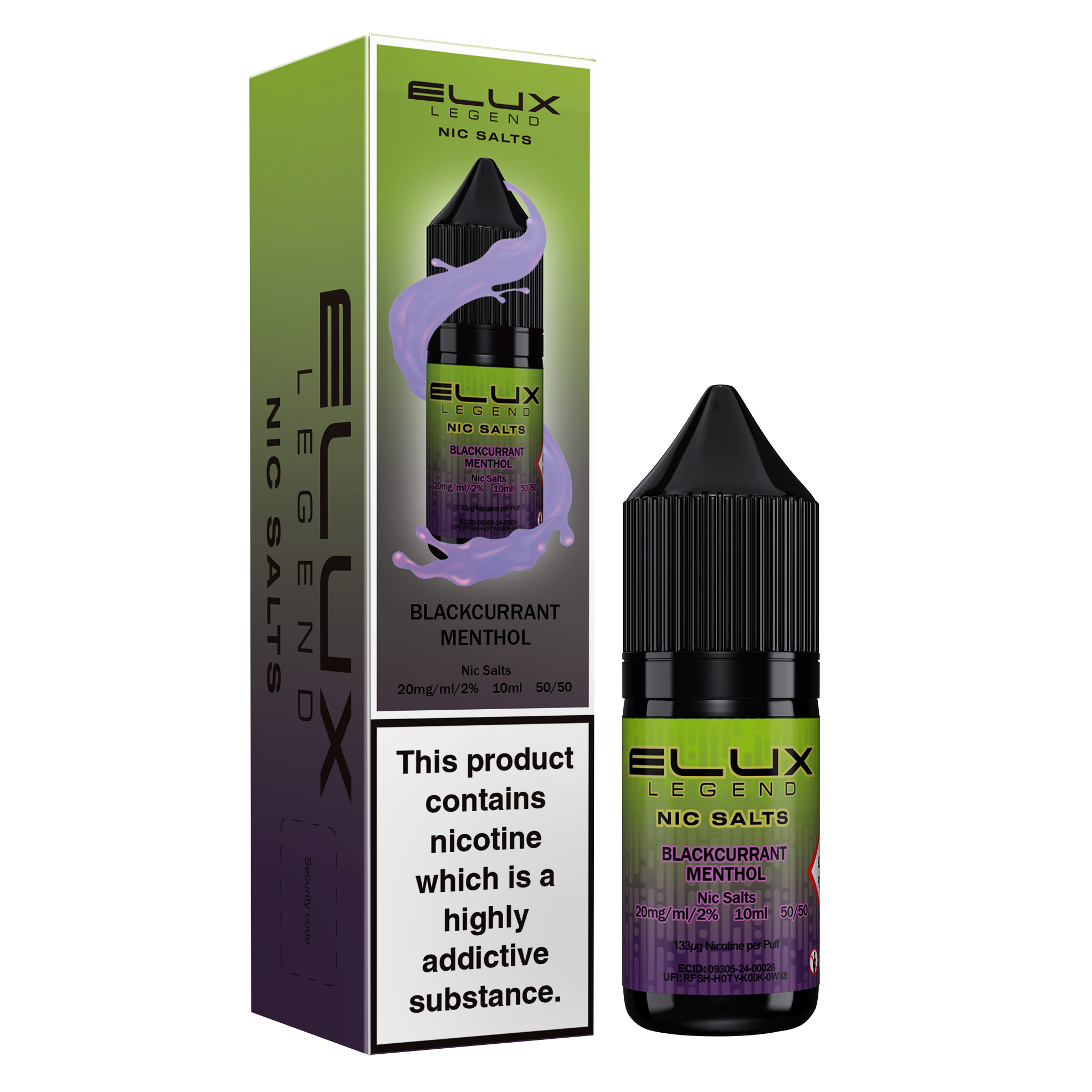 Elux Legend Blackcurrant Menthol 10ml Nic Salt – Vapor Shop Direct