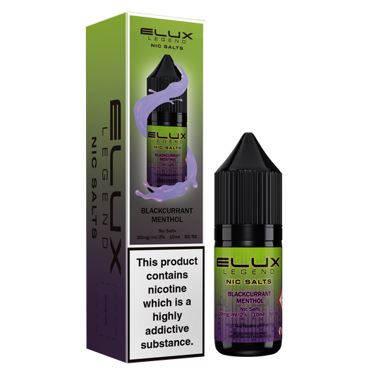 Elux Legend Blackcurrant Menthol 10ml Nic Salt