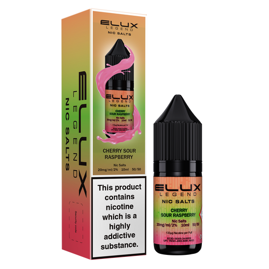 Elux Legend Cherry Sour Raspberry 10ml Nic Salt