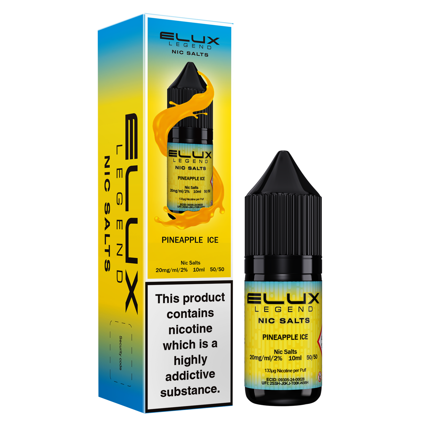 Elux Legend Pineapple Ice 10ml Nic Salt