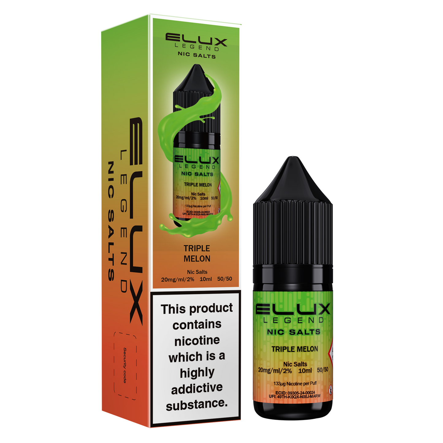 Elux Legend Triple Melon 10ml Nic Salt