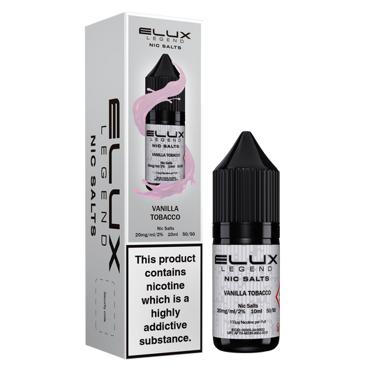 Elux Legend Vanilla Tobacco 10ml Nic Salt