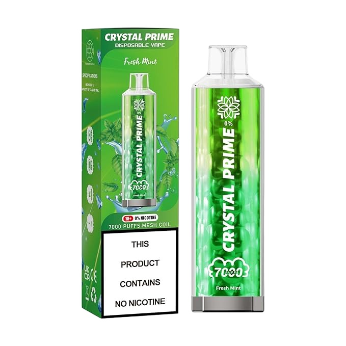 Crystal Prime 7000 Disposable Vape Device 0mg