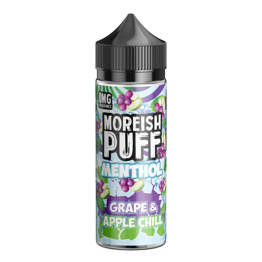 Moreish Puff Menthol Grape & Apple 100ml Shortfill