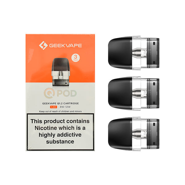 Geekvape Q Series Replacement Pods 3 Pack