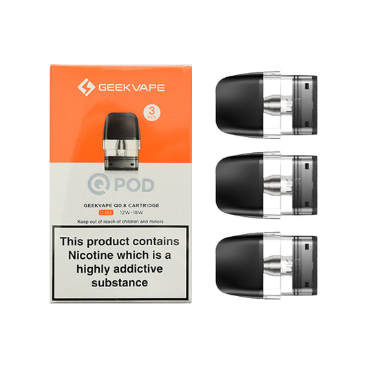 Geekvape Q Series Replacement Pods 3 Pack