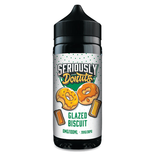 Doozy Vape Seriously Donuts: Glazed Biscuit 0mg 100ml Shortfill E-Liquid