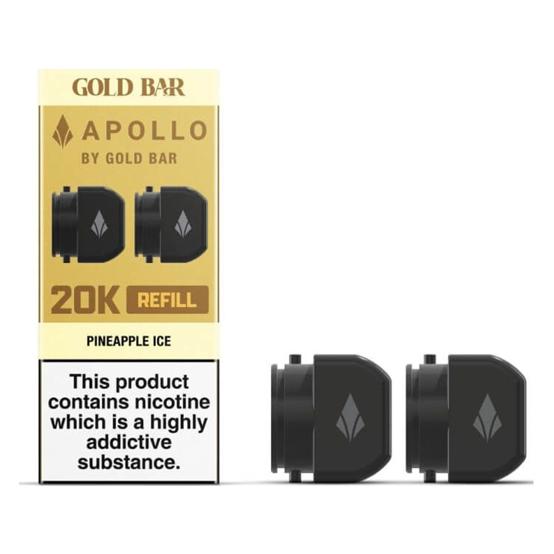 Gold Bar Apollo Prefilled Pods - 2PK