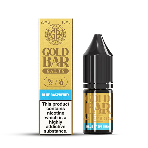 Gold Bar Blue Raspberry 10ml Nic Salt