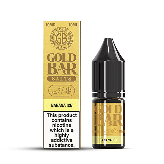 Gold Bar Banana Ice 10ml Nic Salt