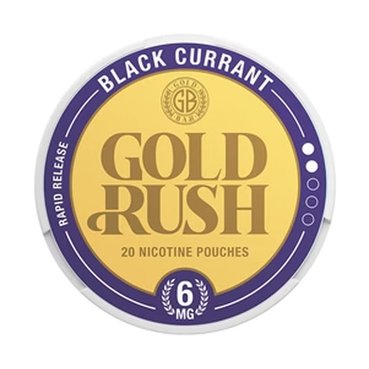 Gold Rush Black Currant Nicotine Pouches