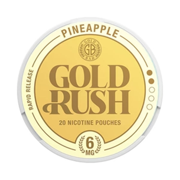 Gold Rush Pineapple Nicotine Pouches