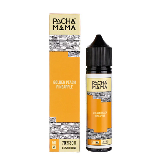 Golden Peach Pineapple Pachamama by Charlie's Chalk Dust 50ml Shortfill 0mg