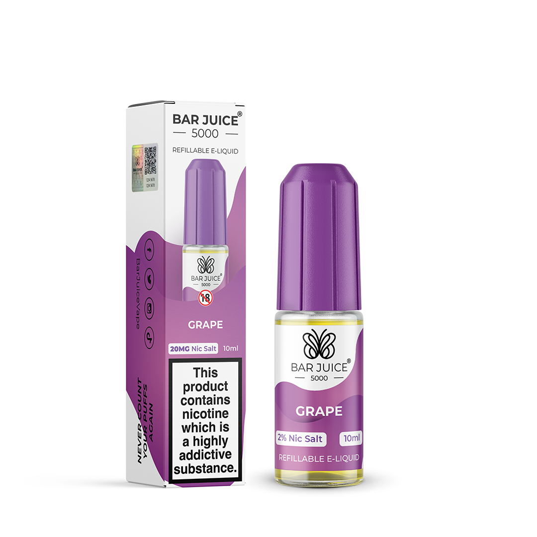 Bar Juice 5000 Grape 10ml Nic Salt