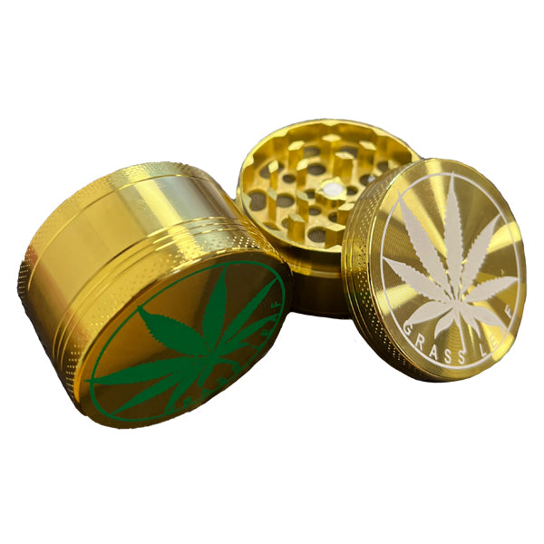 Grass Leaf Metal Grinders