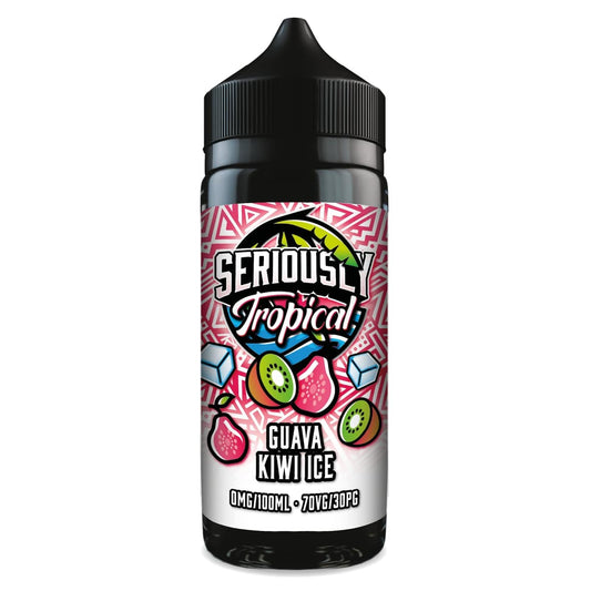 Doozy Seriously Tropical Guava Kiwi Ice 0mg 100ml Shortfill E-Liquid