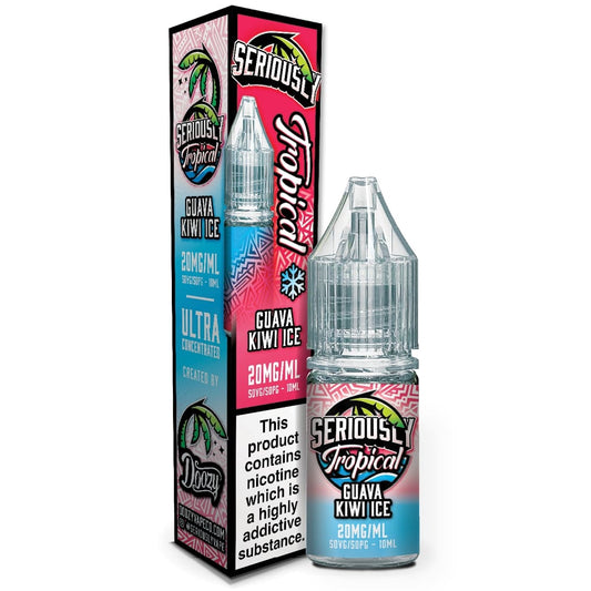 Doozy Seriously Tropical Guava Kiwi Ice 10ml Nic Salt