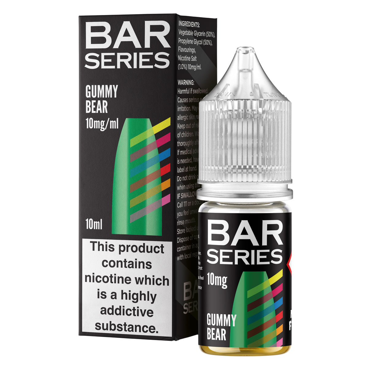 Bar Series Gummy Bear 10ml Nic Salt