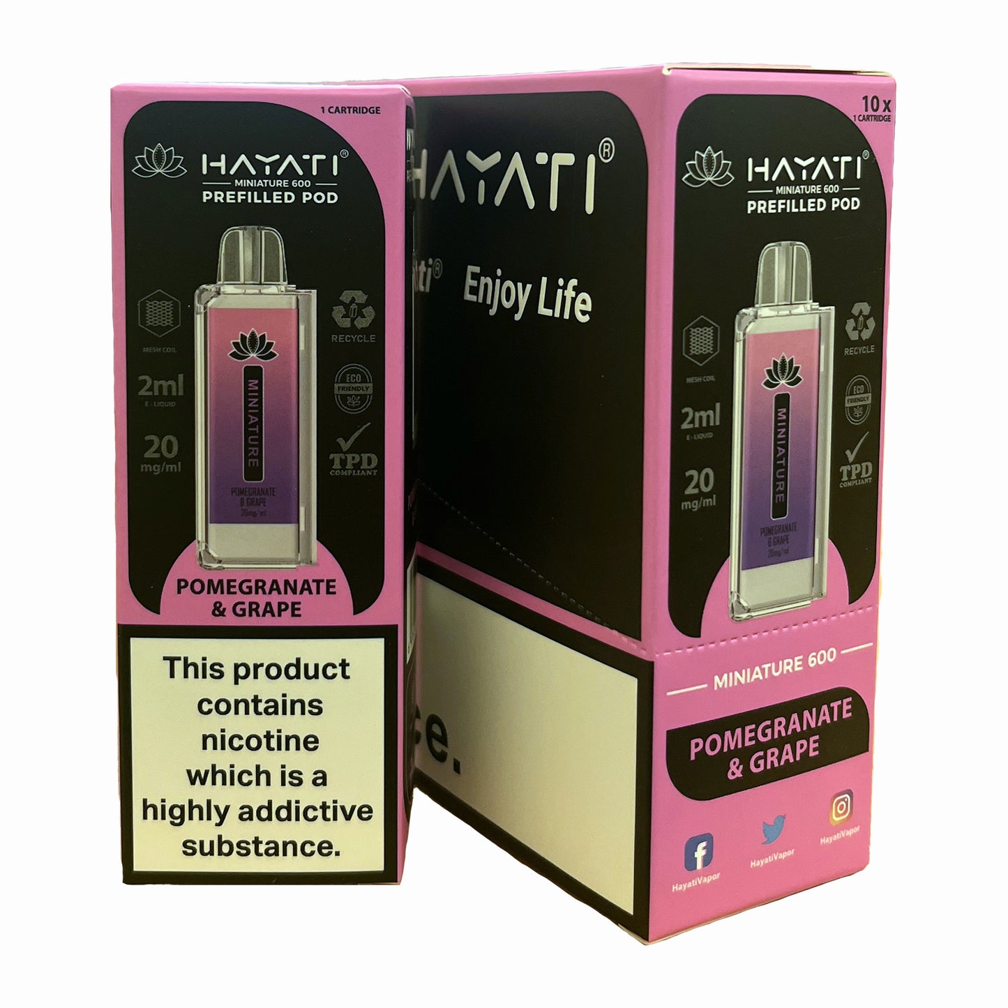 Hayati Miniature 600 Prefilled Pods