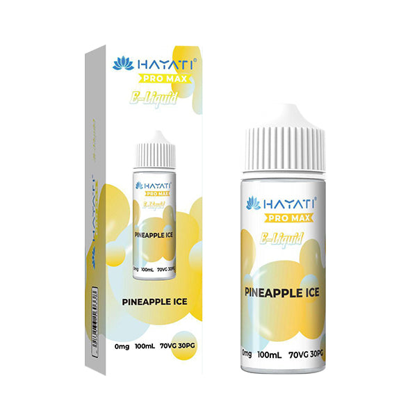 Hayati Pro Max Pineapple Ice 100ml Shortfill