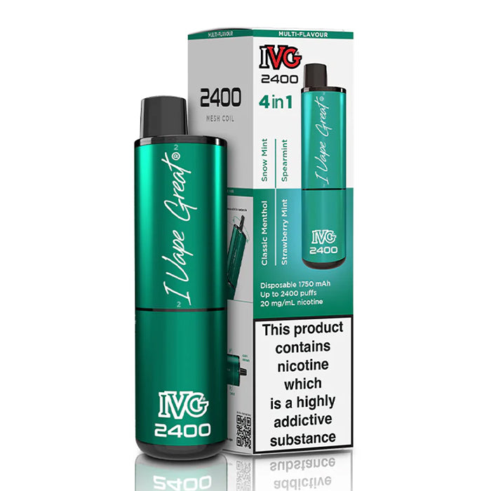 IVG 2400 4in1 Rechargeable Pod Kit