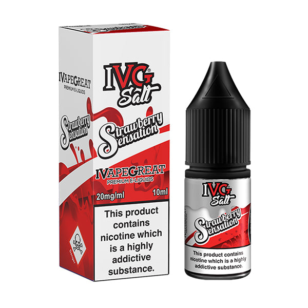 IVG Salt Strawberry Sensation 10ml Nic Salt