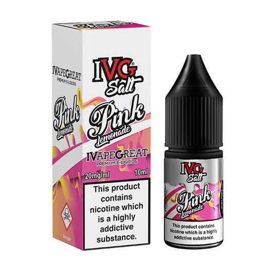 IVG Salt Pink Lemonade 10ml Nic Salt